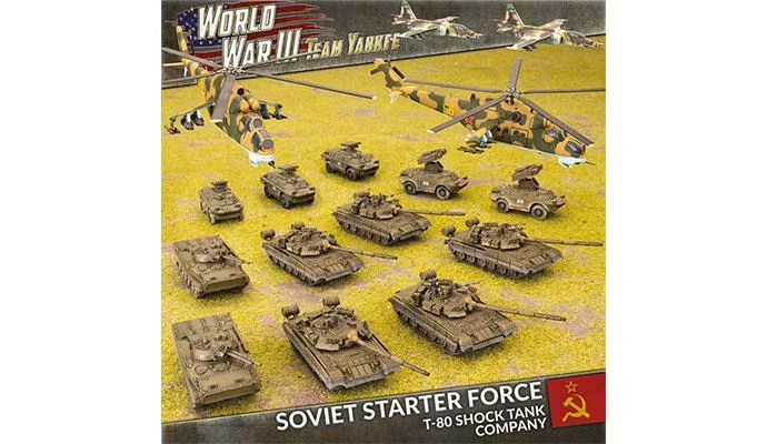 Soviet Starter Force: T-80 Shock Tank Company